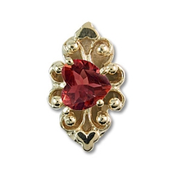 rkfl3 Garnet Bracelet Slide 